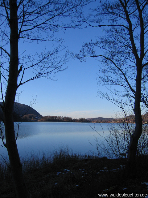 Der Schliersee zwischen Fischhausen und Schliersee