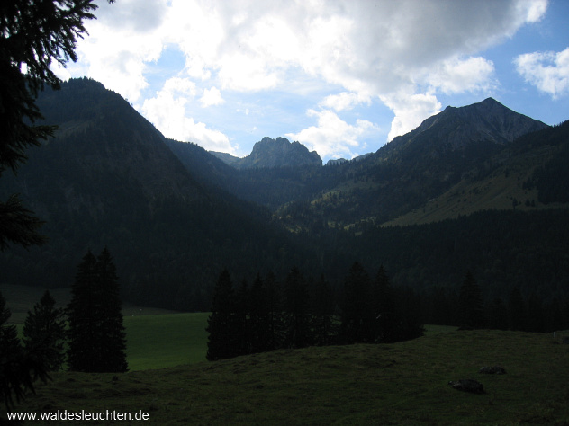 Abstieg vom Seebergkopf