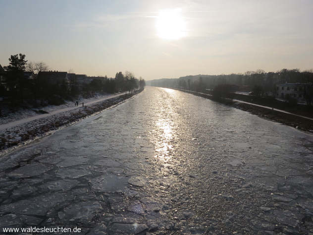 vereister Main-Donau-Kanal